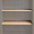 SCHWEBETÜRENSCHRANK  in Eichefarben  - Eichefarben, Natur, Glas/Holz (285/216/70cm) - Linea Natura
