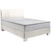 BOXSPRINGBETT 140/200 cm  in Creme  - Chromfarben/Creme, Konventionell, Kunststoff/Textil (140/200cm) - Hom`in