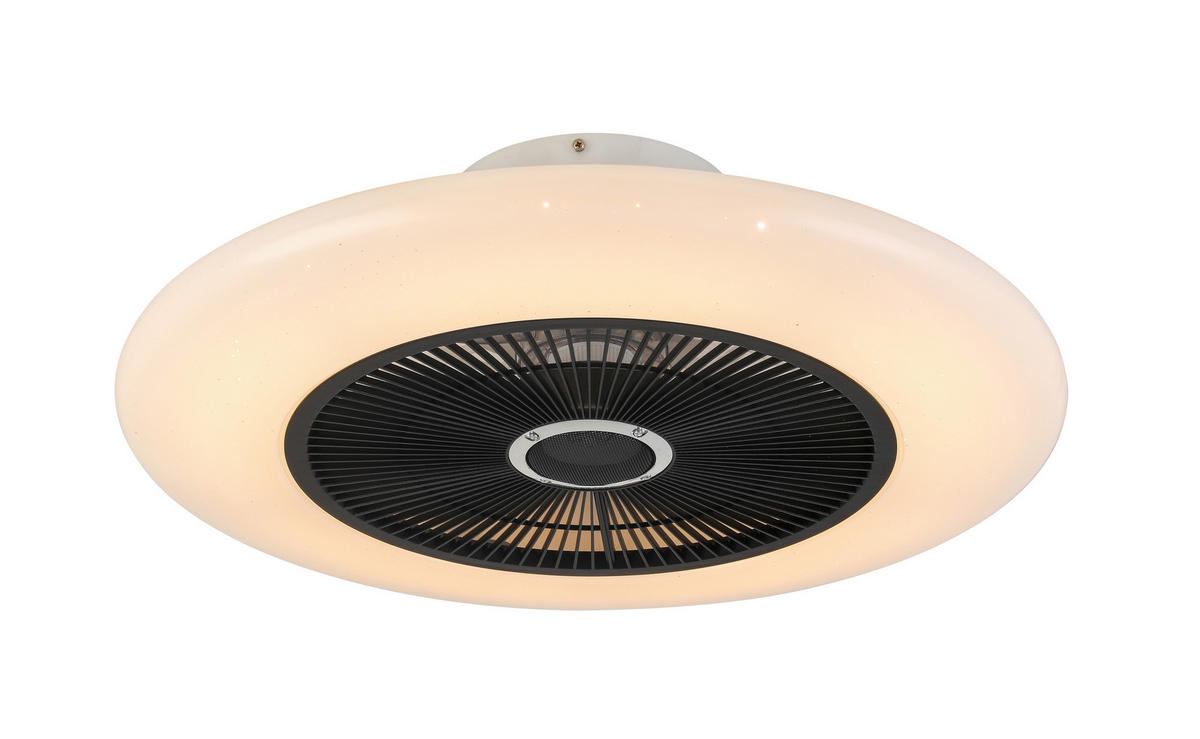 PLAFONSKI VENTILATOR   - providno/bela, Osnovno, metal/plastika (55/17,5cm) - Mican