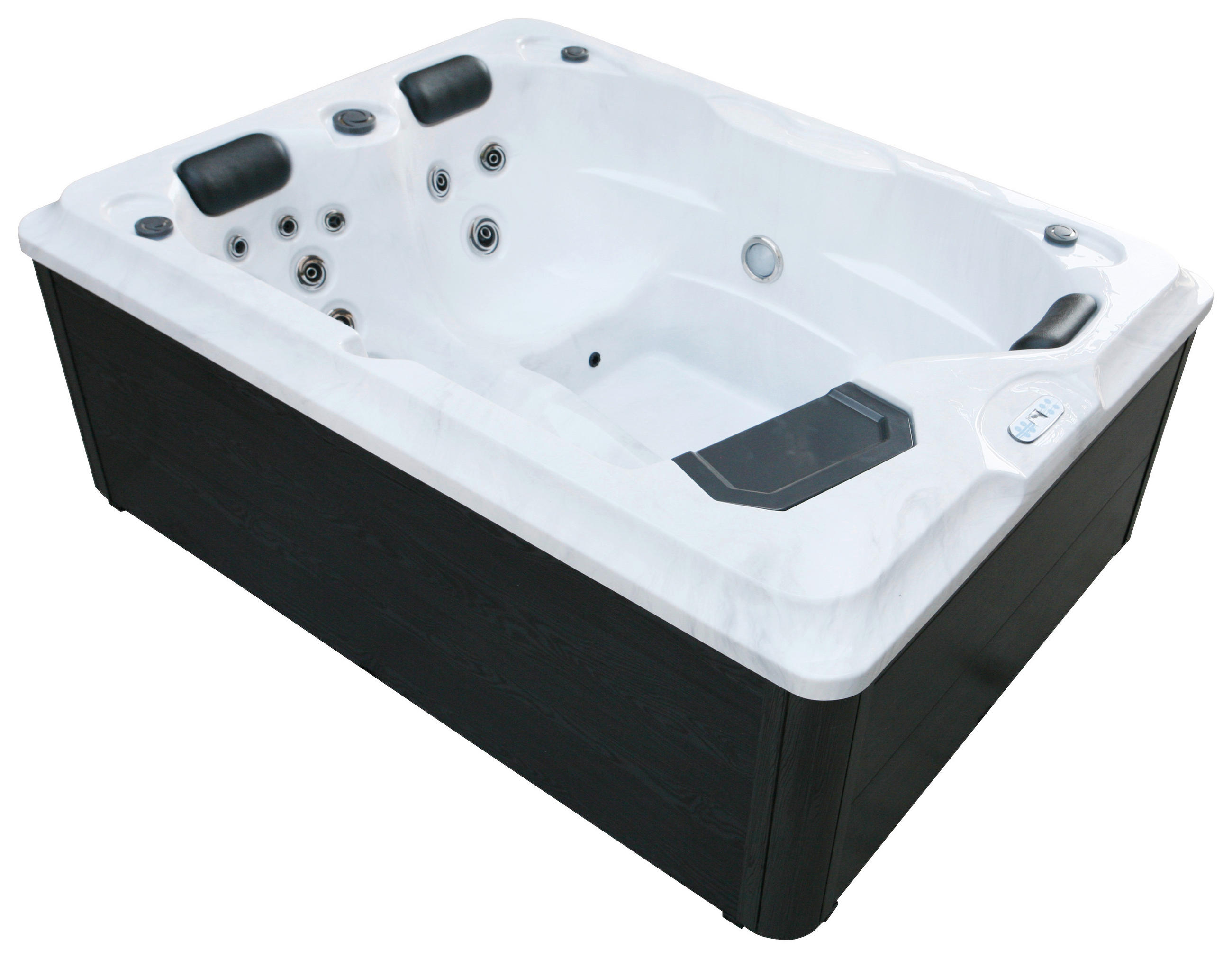 WHIRLPOOL XXL1956 160/210/80 cm  - Weiß, Basics, Kunststoff (160/210/80cm)