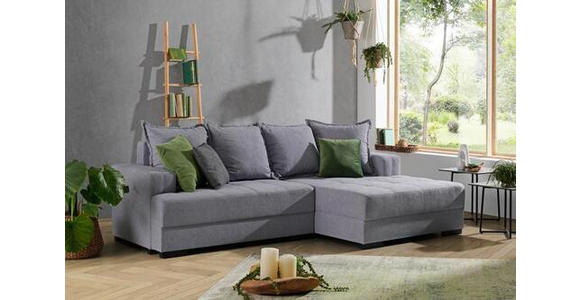 ECKSOFA in Webstoff Rot, Hellrot  - Hellrot/Rot, KONVENTIONELL, Holz/Textil (238/148cm) - Carryhome