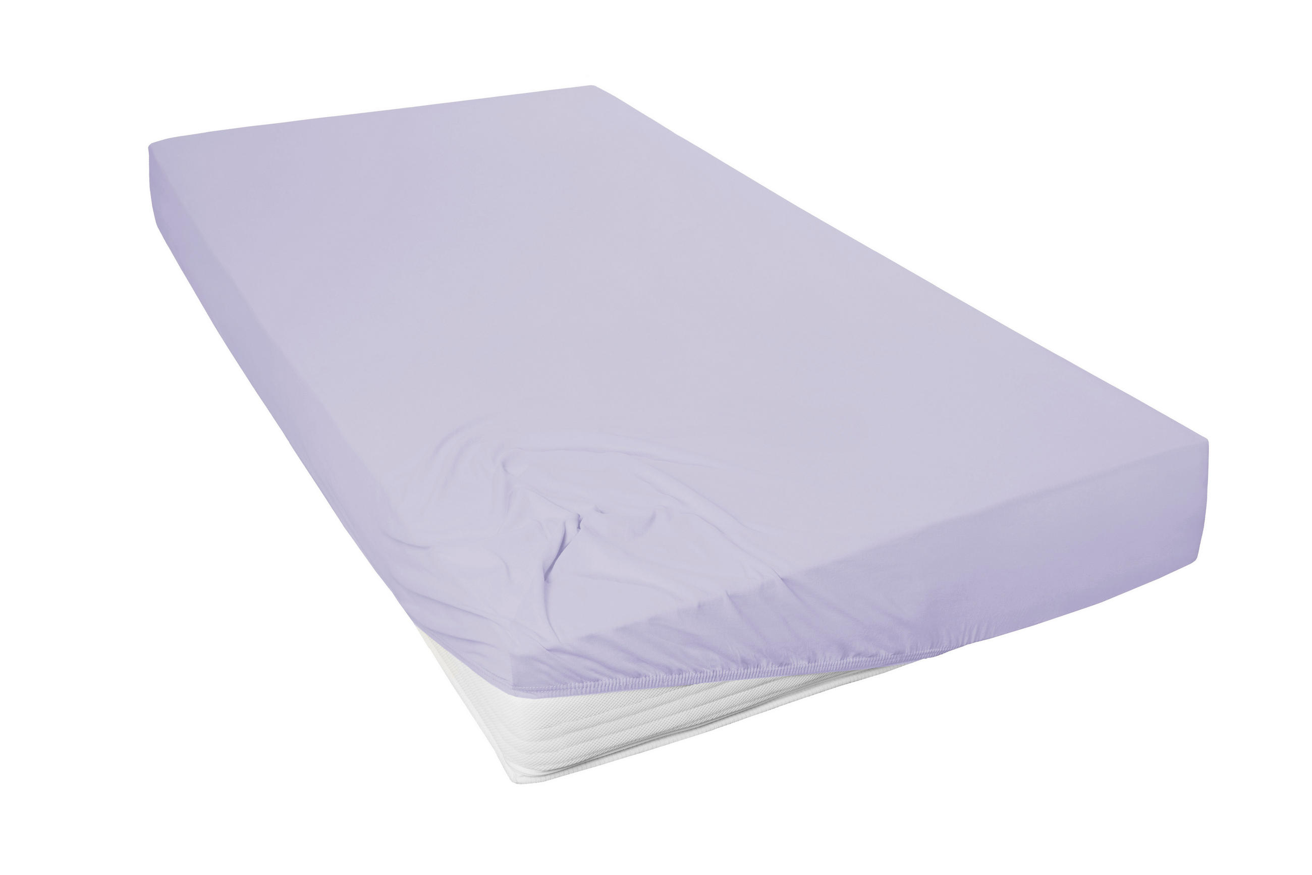 SPANNLEINTUCH 100/200 cm Jersey  - Lila, Basics, Textil (100/200cm)