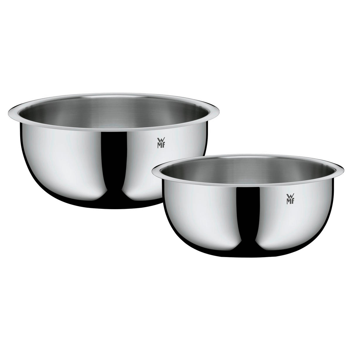 SCHÜSSELSET Gourmet 2-teilig  - Silberfarben, Design, Metall - WMF