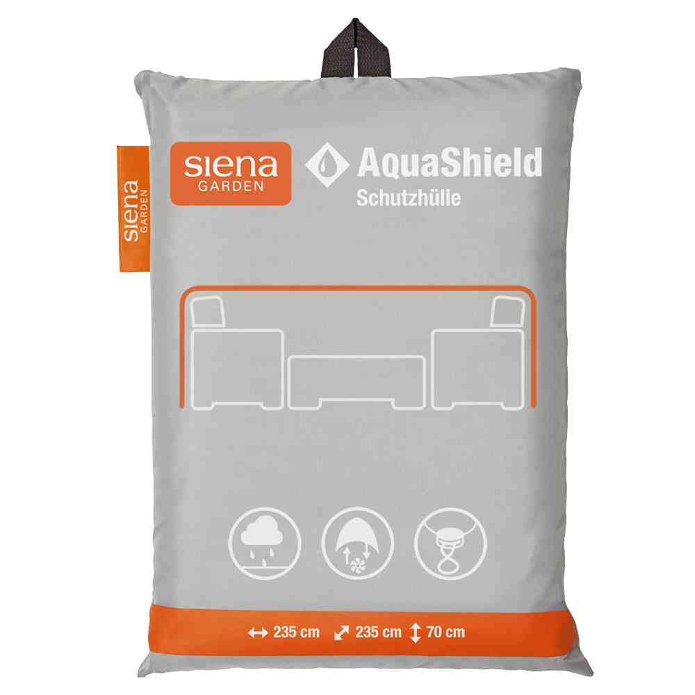 SCHUTZHÜLLE Hellgrau   - Hellgrau, Basics, Textil (235/70/235cm) - Siena Garden