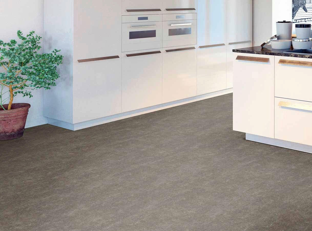 DESIGNBODEN Large  per  m² - Braun, Basics, Kunststoff (81.28/40.64/0.75cm)