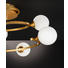 LED-DECKENLEUCHTE - Goldfarben/Weiß, Design, Glas/Metall (60/27cm) LED-DECKENLEUCHTE - Goldfarben/Weiß, Design, Glas/Metall (60/27cm)