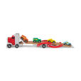 AUTOTRANSPORTER  - Multicolor, Natur, Holz/Holzwerkstoff (37,7/9,2/13,5cm) - My Baby Lou