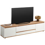 LOWBOARD  in 180/50/42 cm  - Schwarz/Weiß, MODERN, Holzwerkstoff (180/50/42cm) - Carryhome