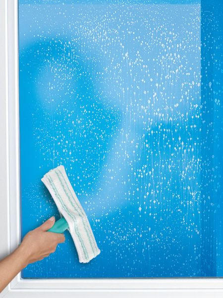 FENSTERWISCHER - Türkis, Basics, Kunststoff/Textil (28/5/20cm) - Leifheit