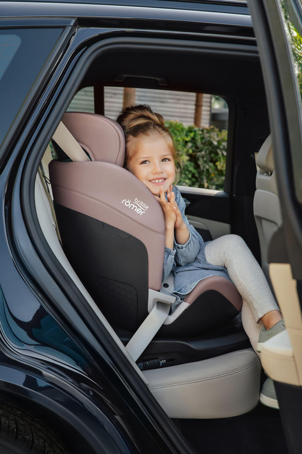 REBOARDER-KINDERSITZ Swivel  - Dunkelgrau, Basics, Kunststoff/Textil (56/44/57cm) - Britax Römer