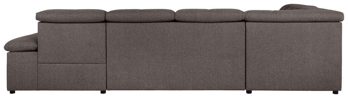 WOHNLANDSCHAFT Grau  - Grau, Design, Textil/Metall (215/328/173cm) - MID.YOU