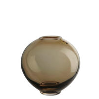 VASE  - Braun, Basics, Glas (17,5/16,5cm) - ASA