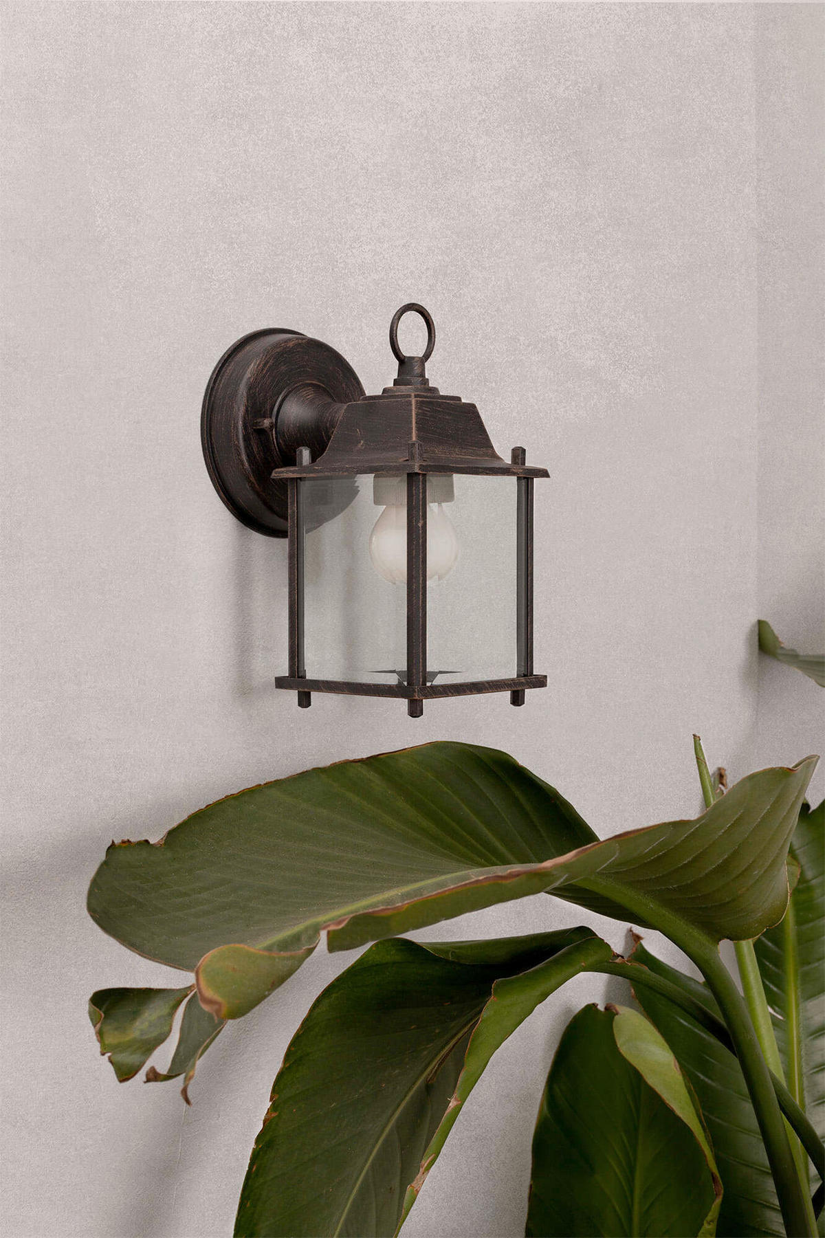 AUßENWANDLEUCHTE 10/17/20.5 cm   - Rostfarben, LIFESTYLE, Metall (10/17/20.5cm)