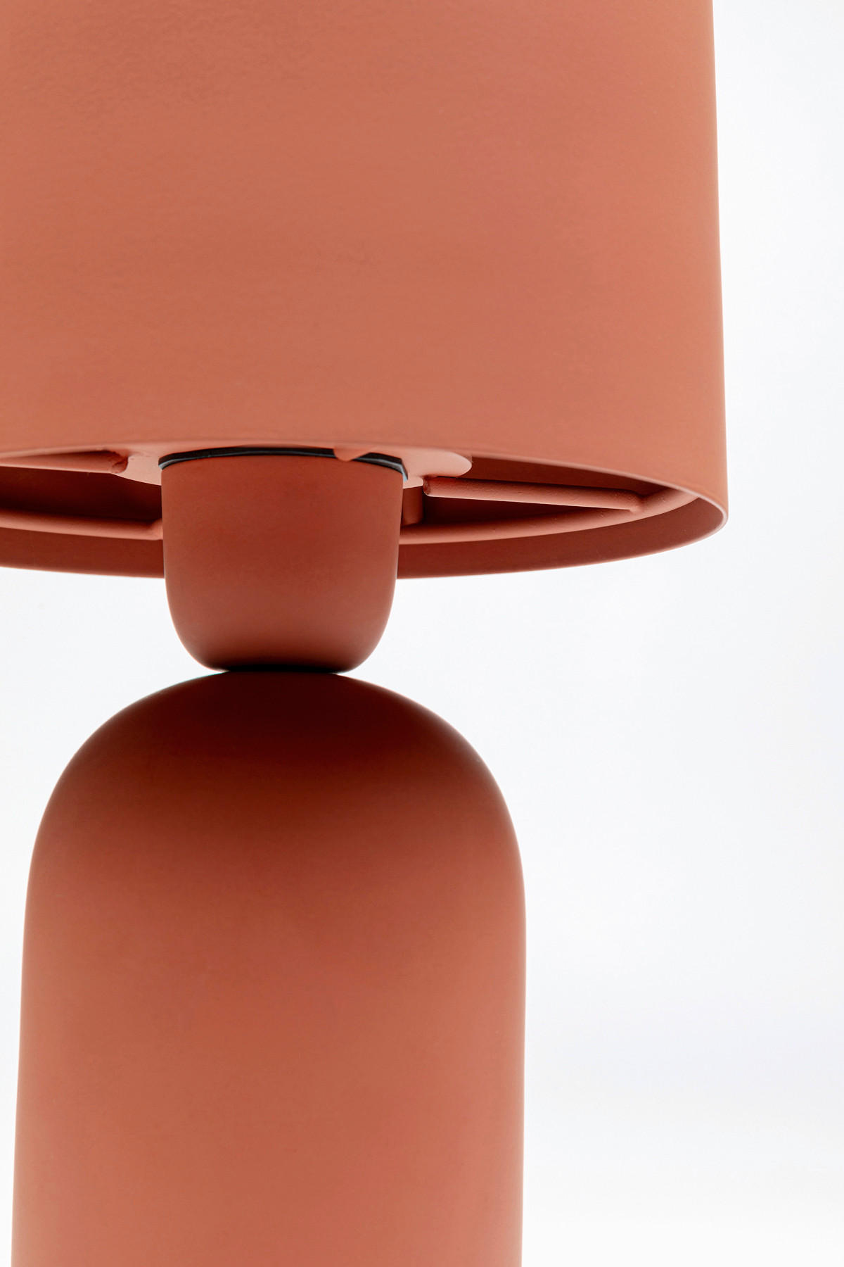 TISCHLEUCHTE   16/39/16 cm   - Rot, Design, Metall (16/39/16cm) - Kare-Design