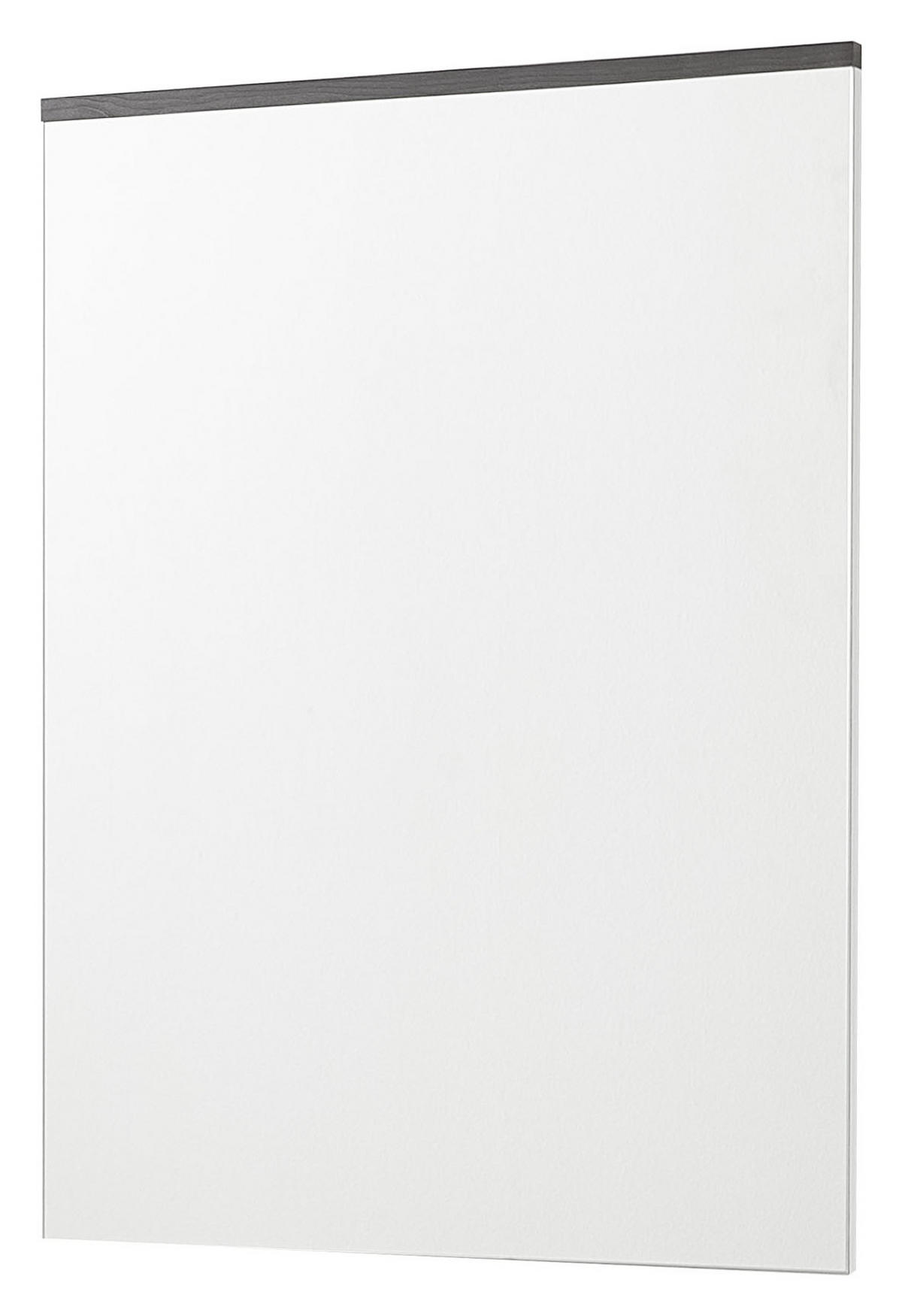 WANDSPIEGEL 65/88/4 cm  - Grau, Design, Glas/Holzwerkstoff (65/88/4cm) - Livetastic