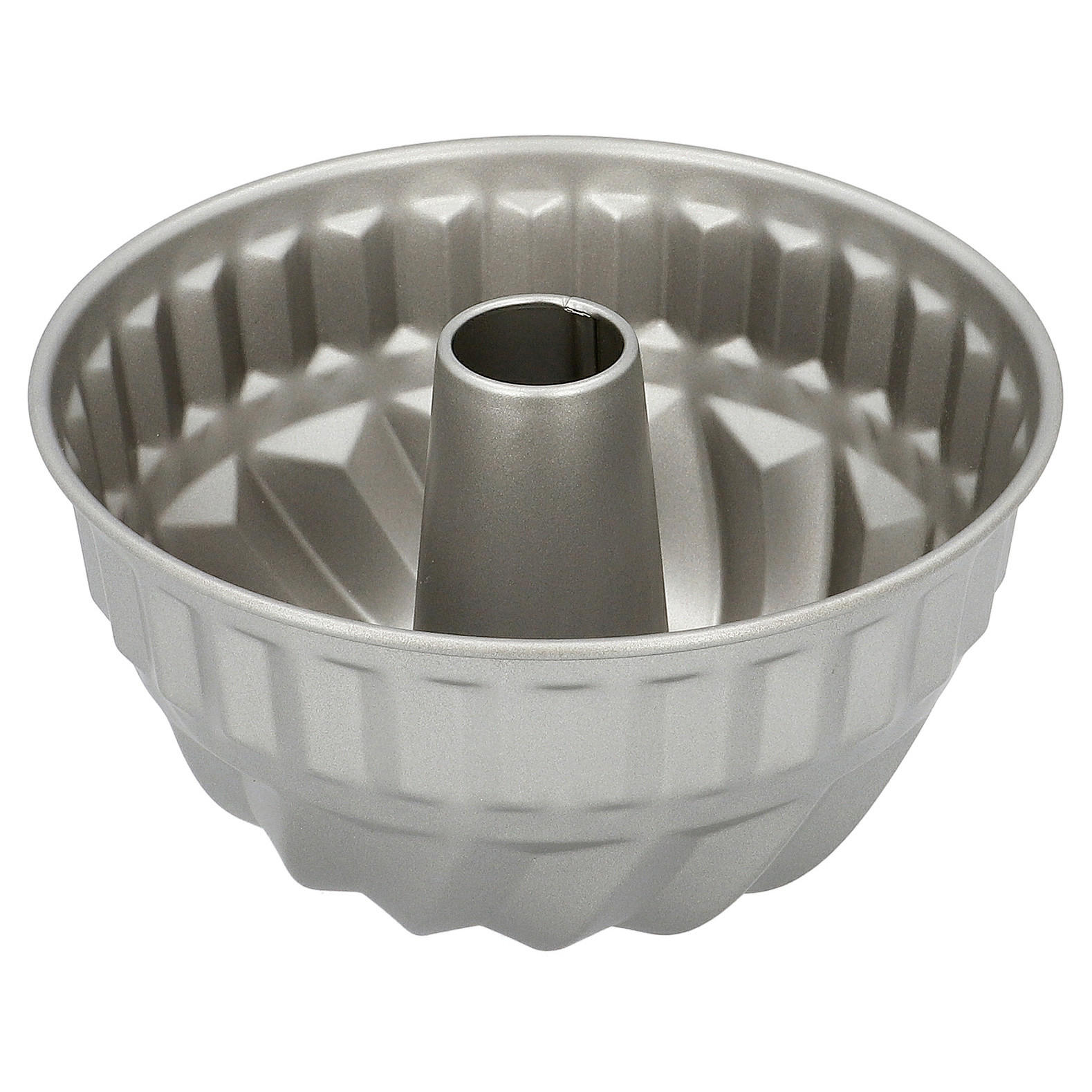 GUGELHUPFFORM  - Silberfarben, KONVENTIONELL, Metall (16/8,5/16cm) - Birkmann