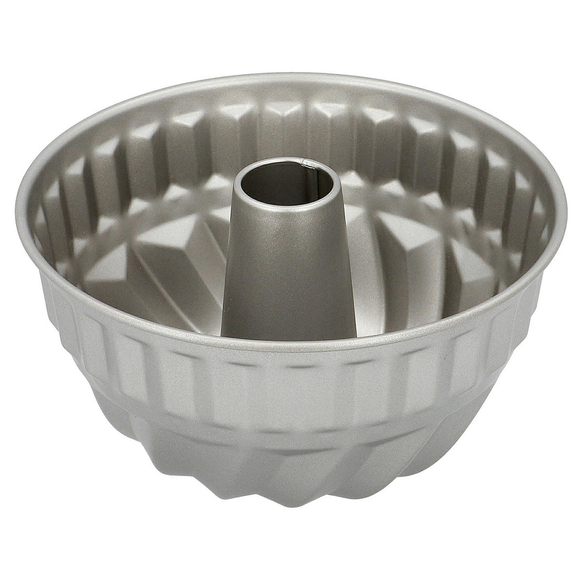 GUGELHUPFFORM  - Silberfarben, KONVENTIONELL, Metall (16/8,5/16cm) - Birkmann