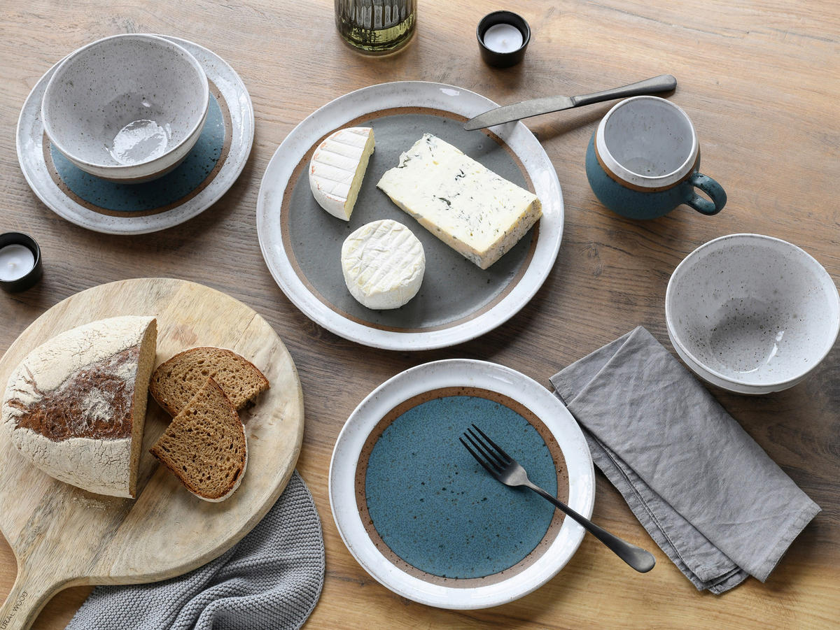 KOMBISERVICE 8-teilig  - Multicolor, MODERN, Keramik - Creatable