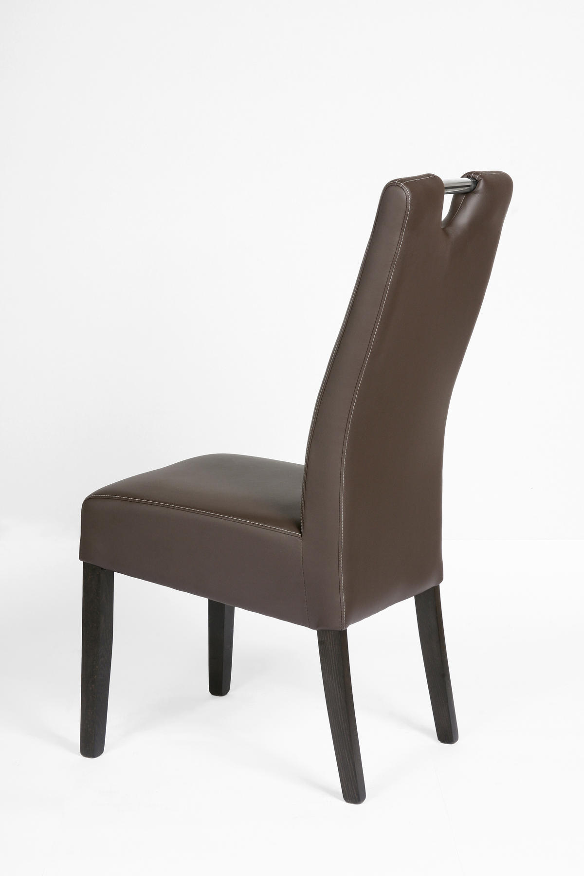 STOLICA  smeđa  tekstil, drvo      - wenge boje/smeđa, Konvencionalno, tekstil/drvo (47/105/64cm) - Boxxx