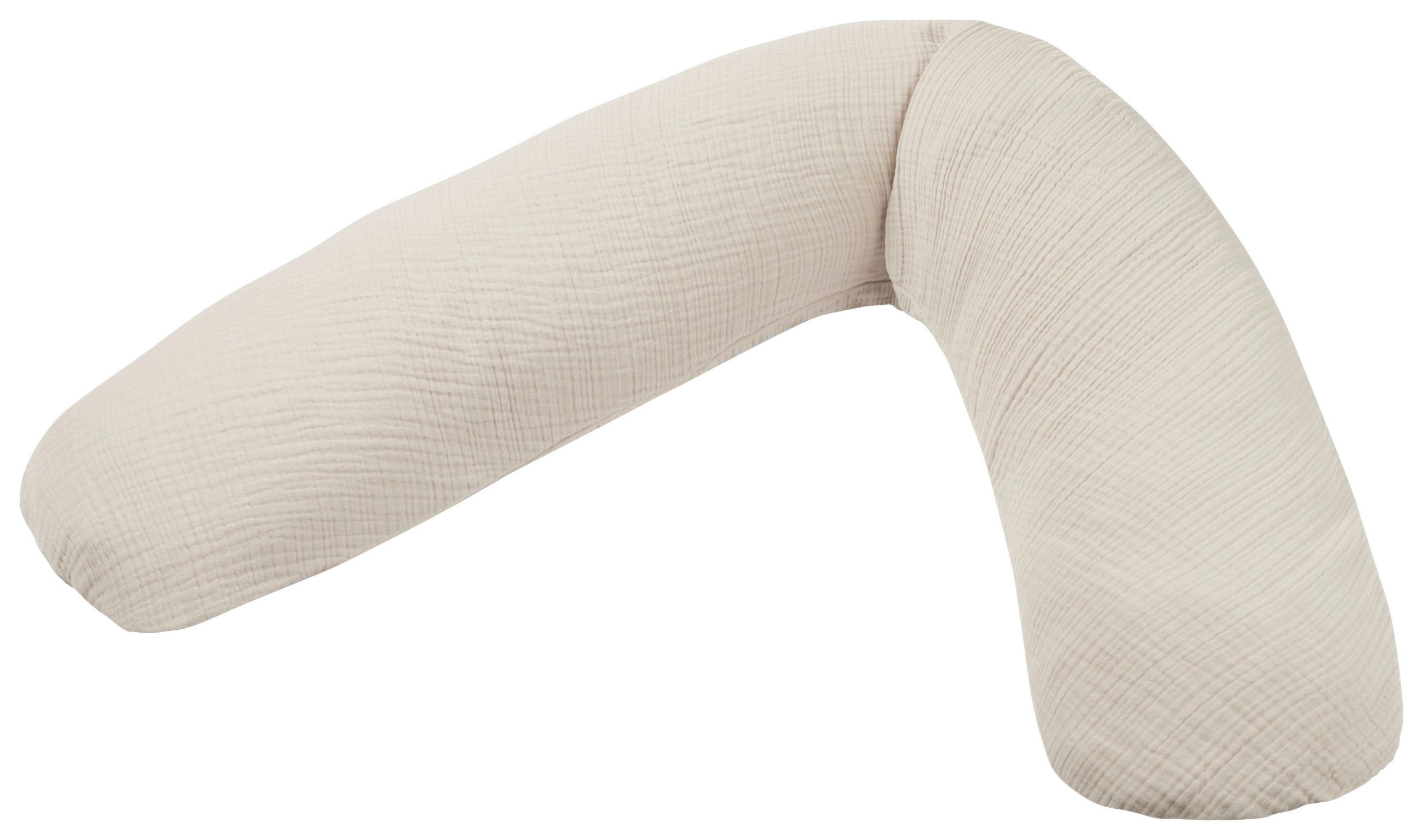 STILLKISSEN 180 cm Dodo Premium   - Sandfarben, Basics, Textil (180cm) - Theraline