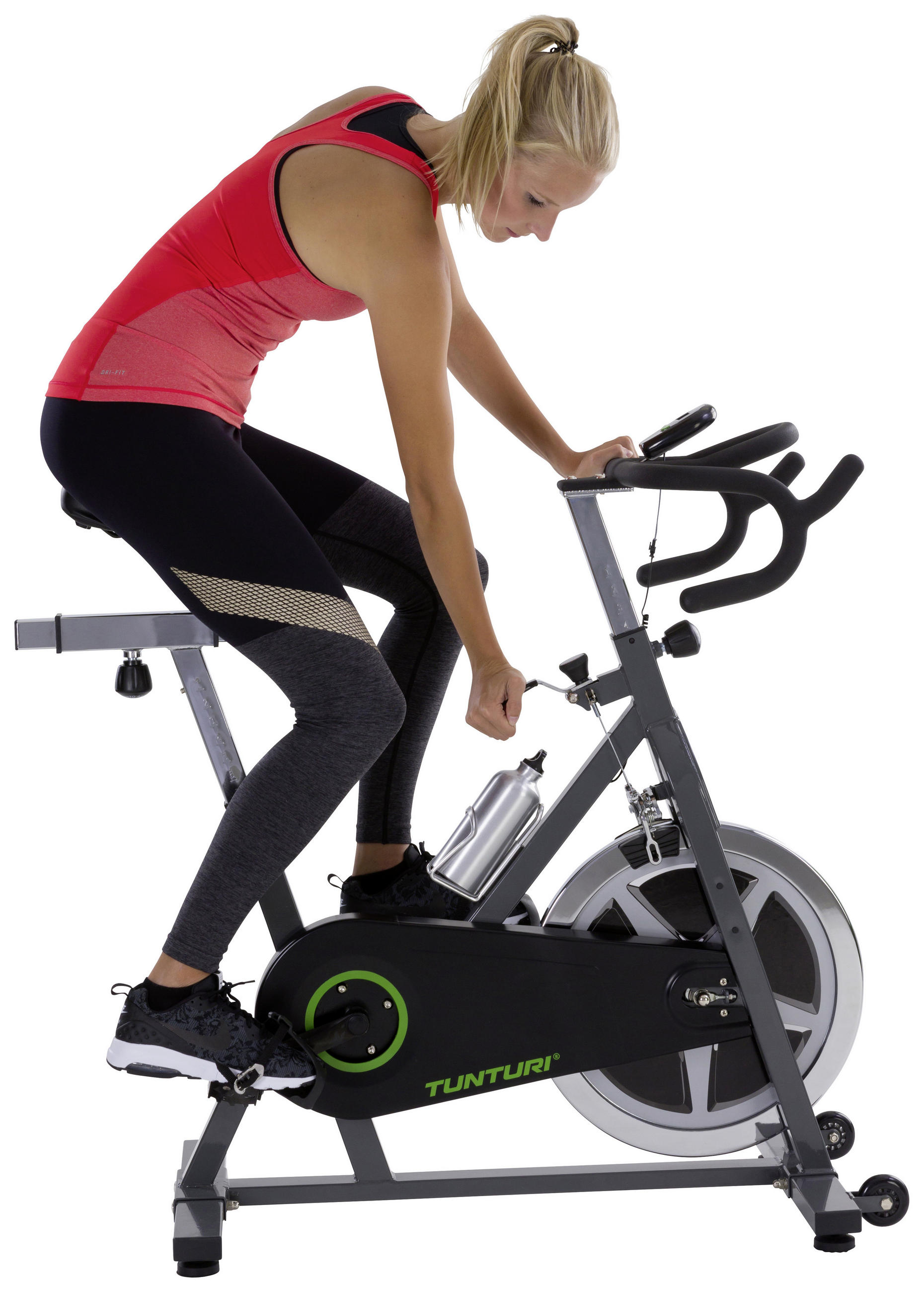 HEIMTRAINER S30 CARDIO FIT - Schwarz/Grau, MODERN, Kunststoff/Metall (50,5/112,5/116cm) - Tunturi