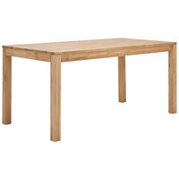 ESSTISCH Wildeiche rechteckig  ausziehbar, in verschiedenen Größen erhältlich  - Wildeiche, Natur, Holz (160-210/85/75cm) - Linea Natura