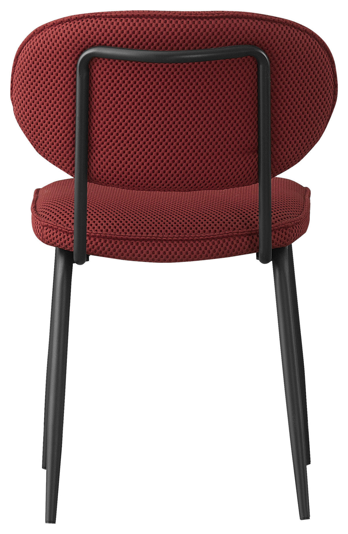 ŽIDLE, černá, červená - černá/červená, Konvenční, kov/textil (49/80,5/62,5cm) - Boxxx