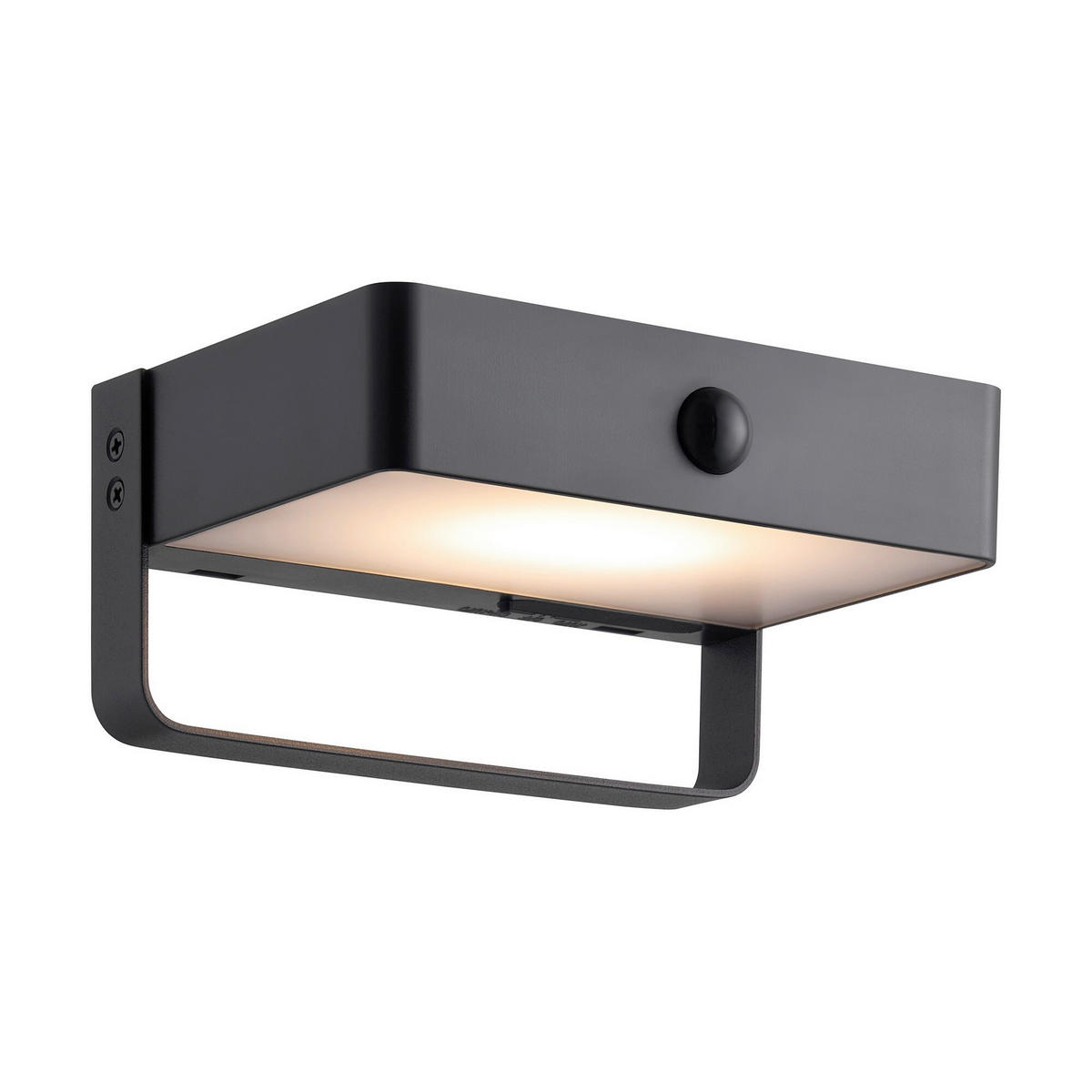 SOLARLEUCHTE 15,6/7,3/11,3 cm   - Schwarz, Design, Metall (15,6/7,3/11,3cm) - Nordlux