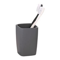 ZAHNPUTZBECHER  - Grau, Basics, Keramik (7.3/10.5cm) - Wenko