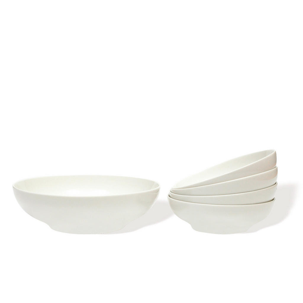 Maxwell & Williams SADA MISEK, keramika, 25/25/15 cm pětidílné - bílá