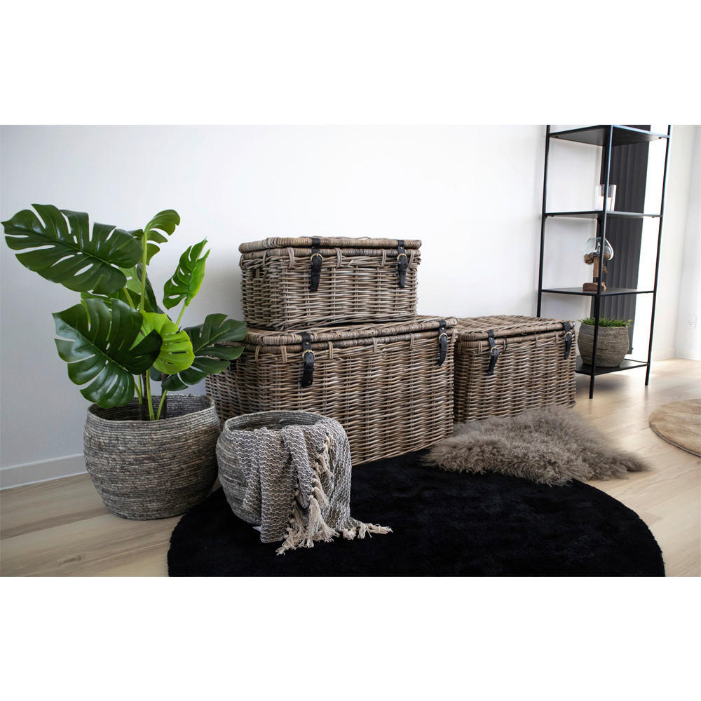 KORBSET - Naturfarben, Basics, Naturmaterialien (81/48/51cm)