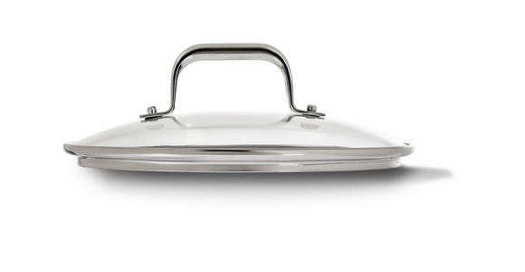 KOCHTOPFSET 3-teilig  - Klar/Edelstahlfarben, Basics, Glas/Metall - Homeware Profession.