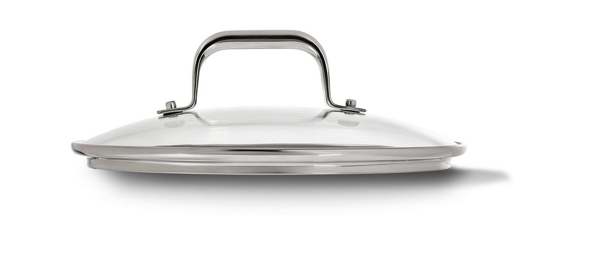 Set De Oale 3 piese  - străveziu/culoare inox, Basics, sticlă/metal - Homeware Profession.