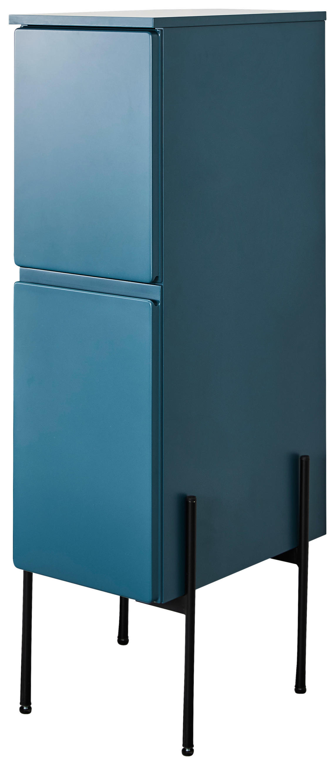 MIDISCHRANK 30/115/47 cm  - Dunkelblau, Modern, Holzwerkstoff (30/115/47cm) - Welnova