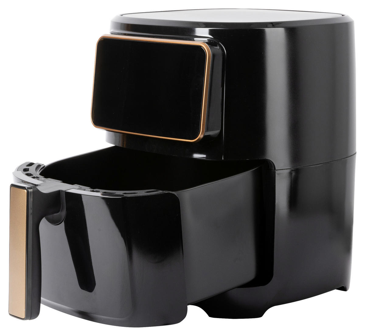 HEIßLUFTFRITTEUSE 6.9 L  - Schwarz, Basics, Kunststoff (6.9l) - Atrigo