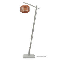 GOLVLAMPA GOOD&MOJO  30/55/150 cm    - vit/naturfärgad, Trend (30/55/150cm) - Good & Mojo