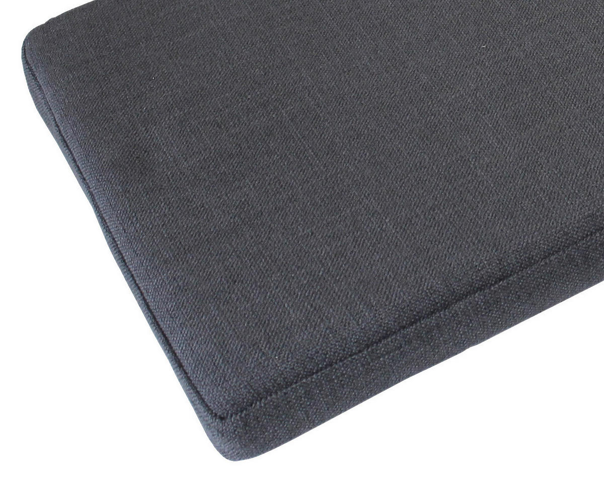 SITZKISSEN  - Anthrazit, Design, Textil (72/6/33cm) - Germania