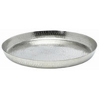 DEKOTABLETT - Silberfarben, Basics, Metall (46cm) - Ambia Home