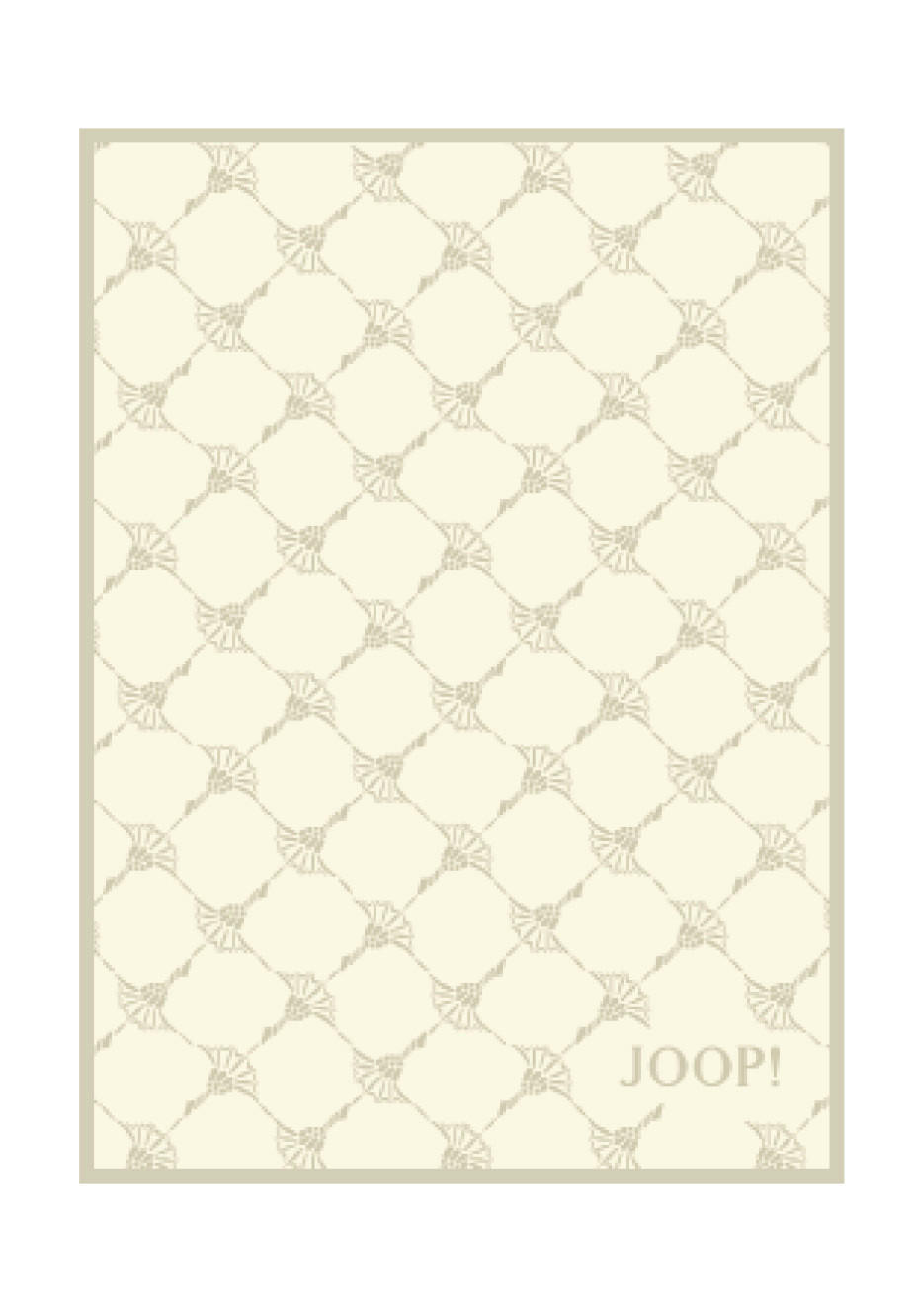 WOHNDECKE OUTDOOR CORNFLOWER 125/170 cm  - Sandfarben/Naturfarben, Design, Textil (125/170cm) - Joop!