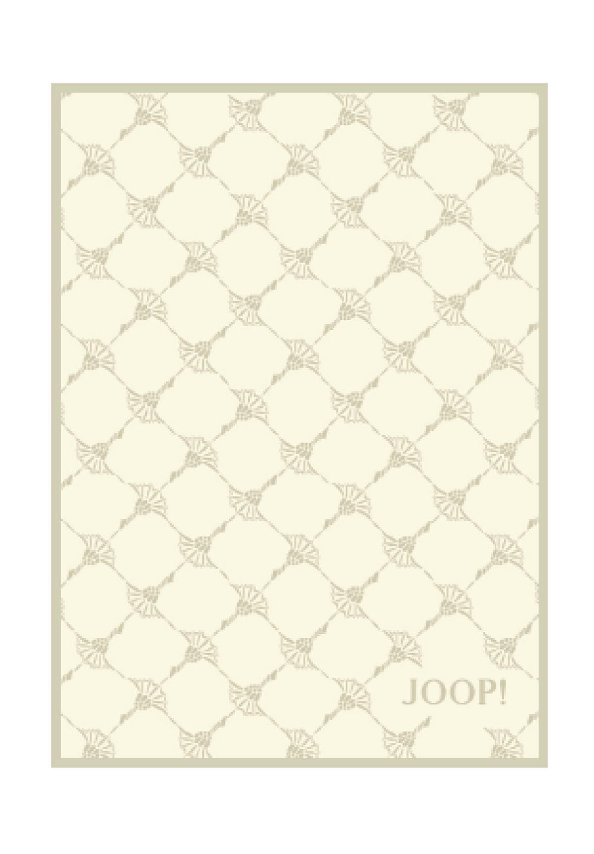 WOHNDECKE OUTDOOR CORNFLOWER 125/170 cm  - Sandfarben/Naturfarben, Design, Textil (125/170cm) - Joop!