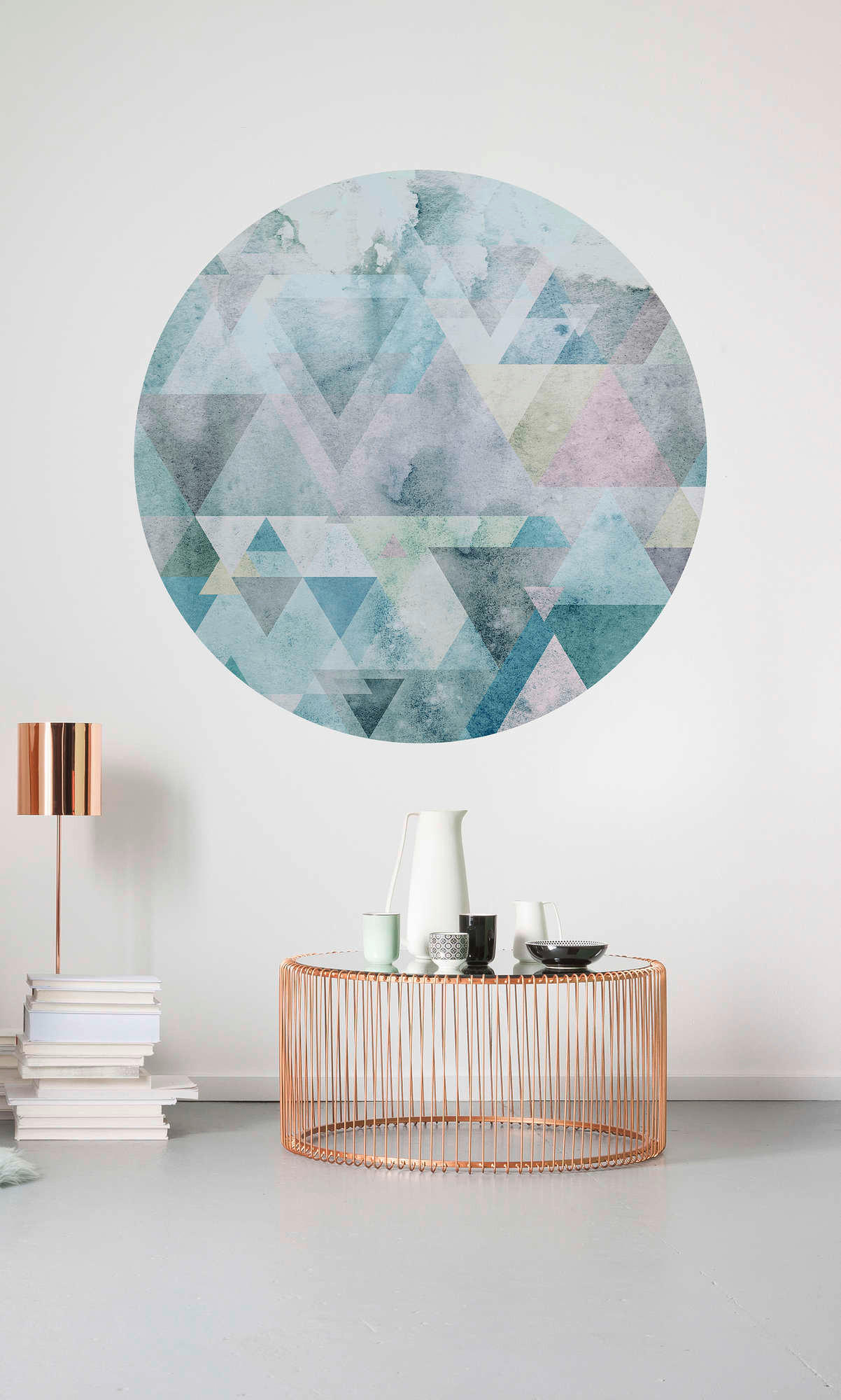 FOTOTAPETE - Blau, Trend, Papier (125cm) - Komar