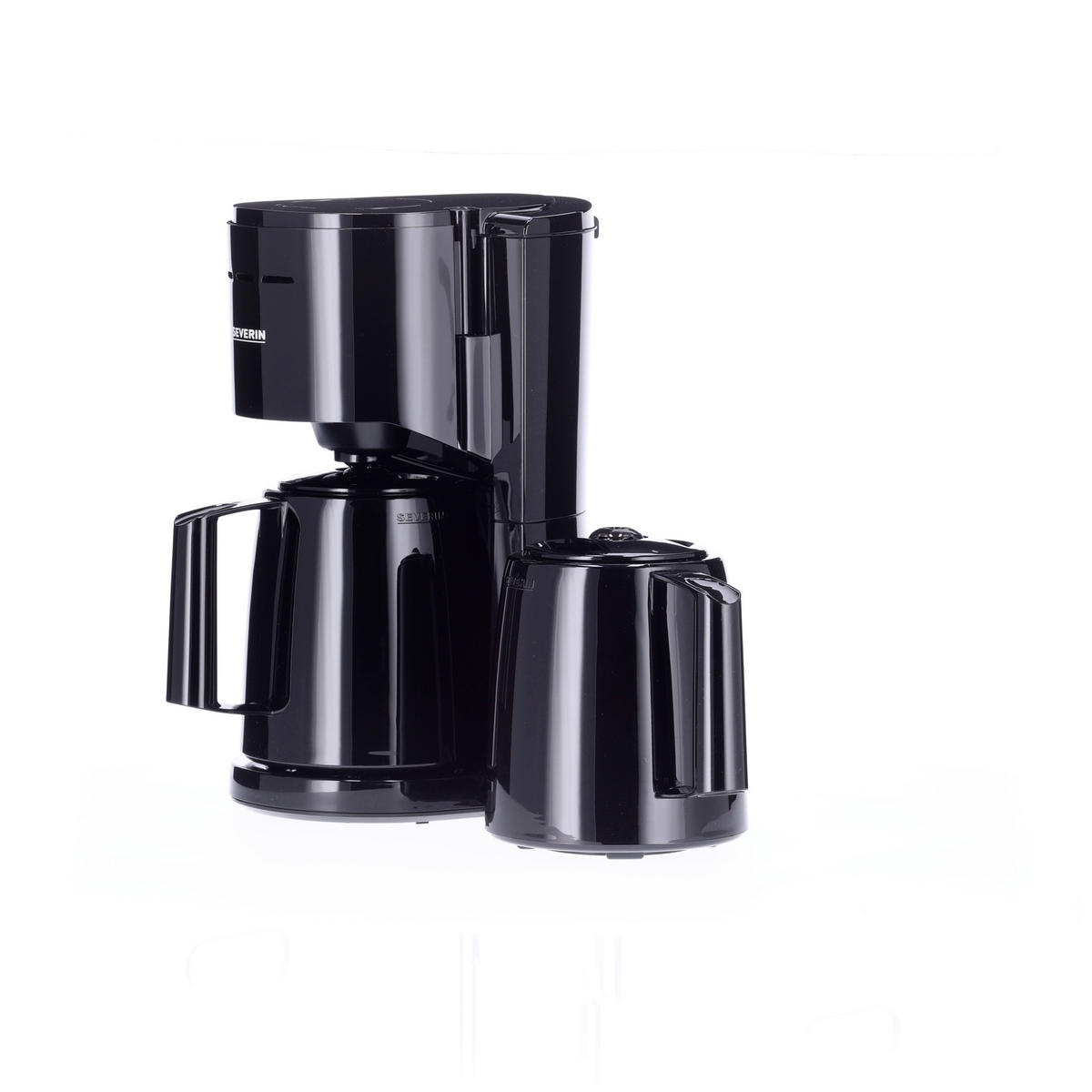 FILTERKAFFEEMASCHINE  - Schwarz, KONVENTIONELL, Kunststoff (38/36/11cm) - Severin