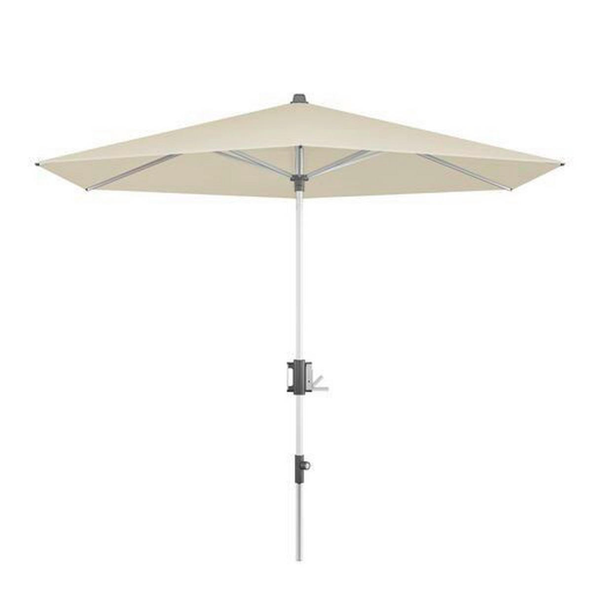 SONNENSCHIRM 290 cm Creme, Naturfarben  - Silberfarben/Creme, Basics, Textil/Metall (290cm) - KNIRPS