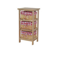 AUFBEWAHRUNGSREGAL - Naturfarben, KONVENTIONELL, Holz (25/30/60cm) - MID.YOU