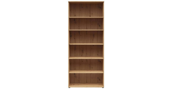 REGAL Eiche Artisan - Anthrazit/Eiche Artisan, MODERN, Holzwerkstoff/Kunststoff (80/195/40cm) - Carryhome