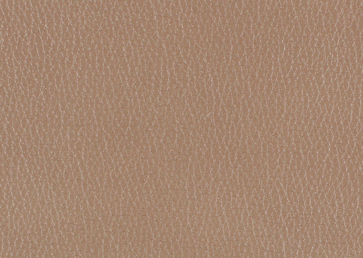 ECKSOFA Echtleder Braun  - Chromfarben/Braun, Design, Leder/Metall (176/291cm) - Valdera