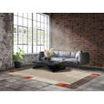 WEBTEPPICH 65/130 cm Palazzo Lobo Dunkelbraun, Beige  - Dunkelbraun/Beige, KONVENTIONELL, Textil (65/130cm) - Novel