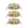 DECKENLEUCHTE 8,4 cm  - Messingfarben, Basics, Metall (8,4cm) - Paulmann