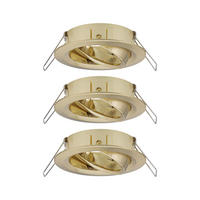 DECKENLEUCHTE 8,4 cm  - Messingfarben, Basics, Metall (8,4cm) - Paulmann