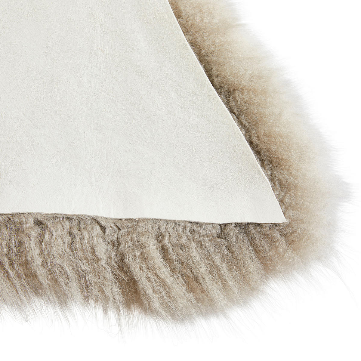 BLANĂ DE OAIE  Adelaide  - maro, Natur, blană (65-70/100-105cm) - Linea Natura